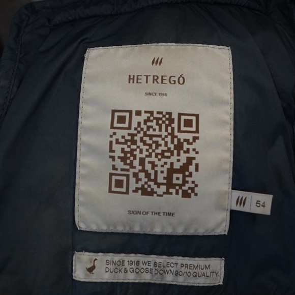 Hetrego man wool jacket , size 46 - Picture 4 of 4